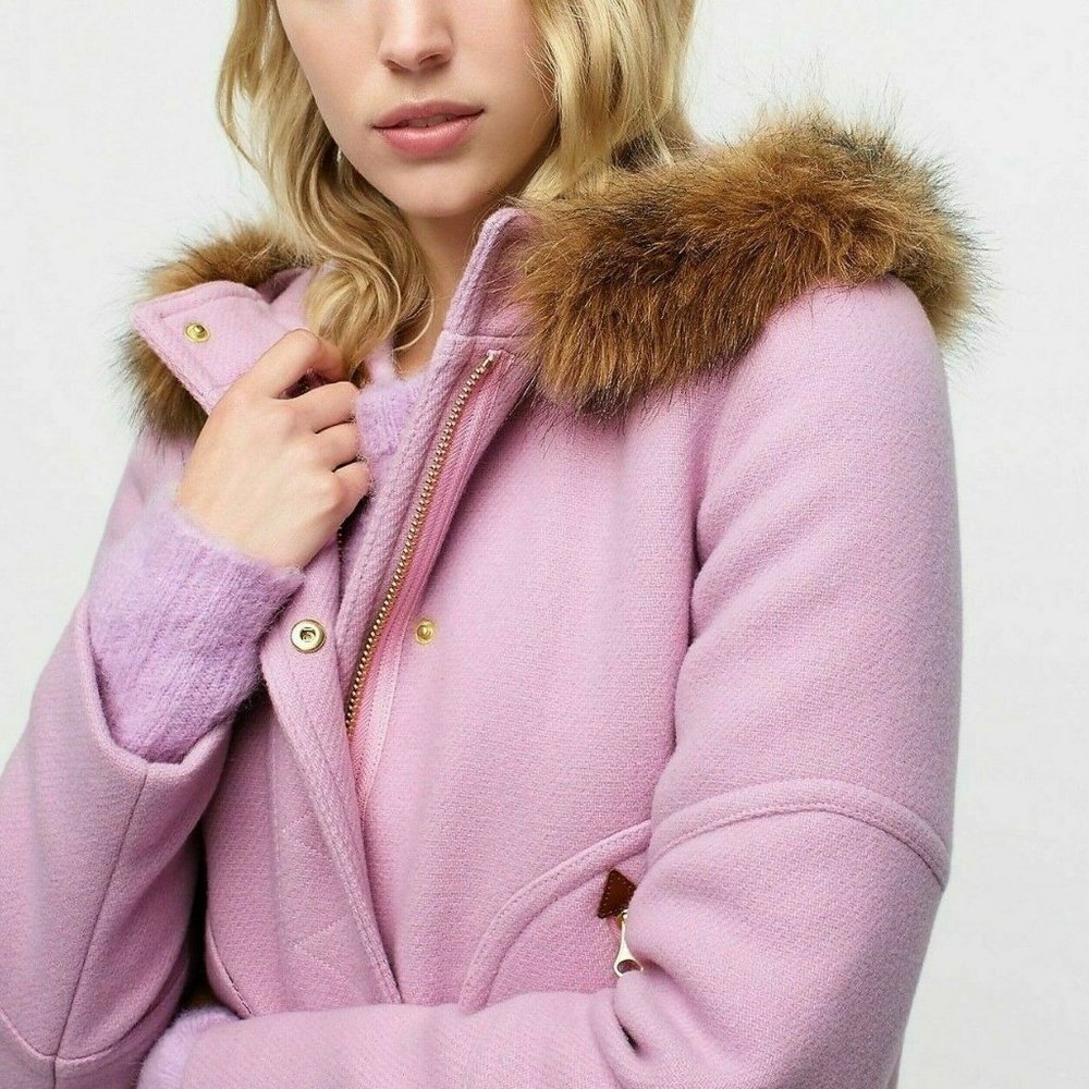 J. CREW Chateau Parka in Italian Stadium Wool